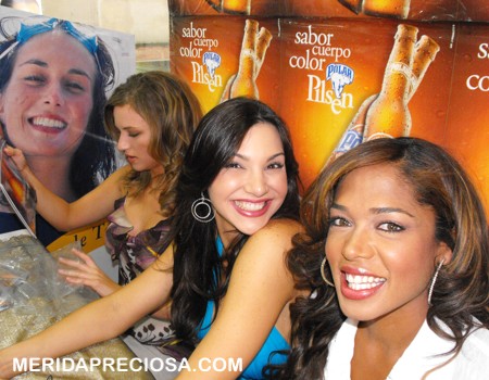 Chicas Pilsen 2009 Dayra, Maria Fernanda y Andrea