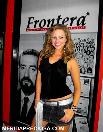 Andrea Matthies Chica Pilsen 2009 en Diario Frontera