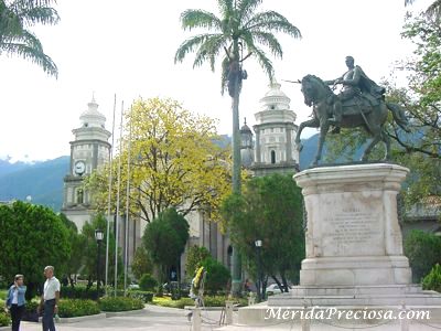 Plaza Bolívar de Mérida, Venezuela